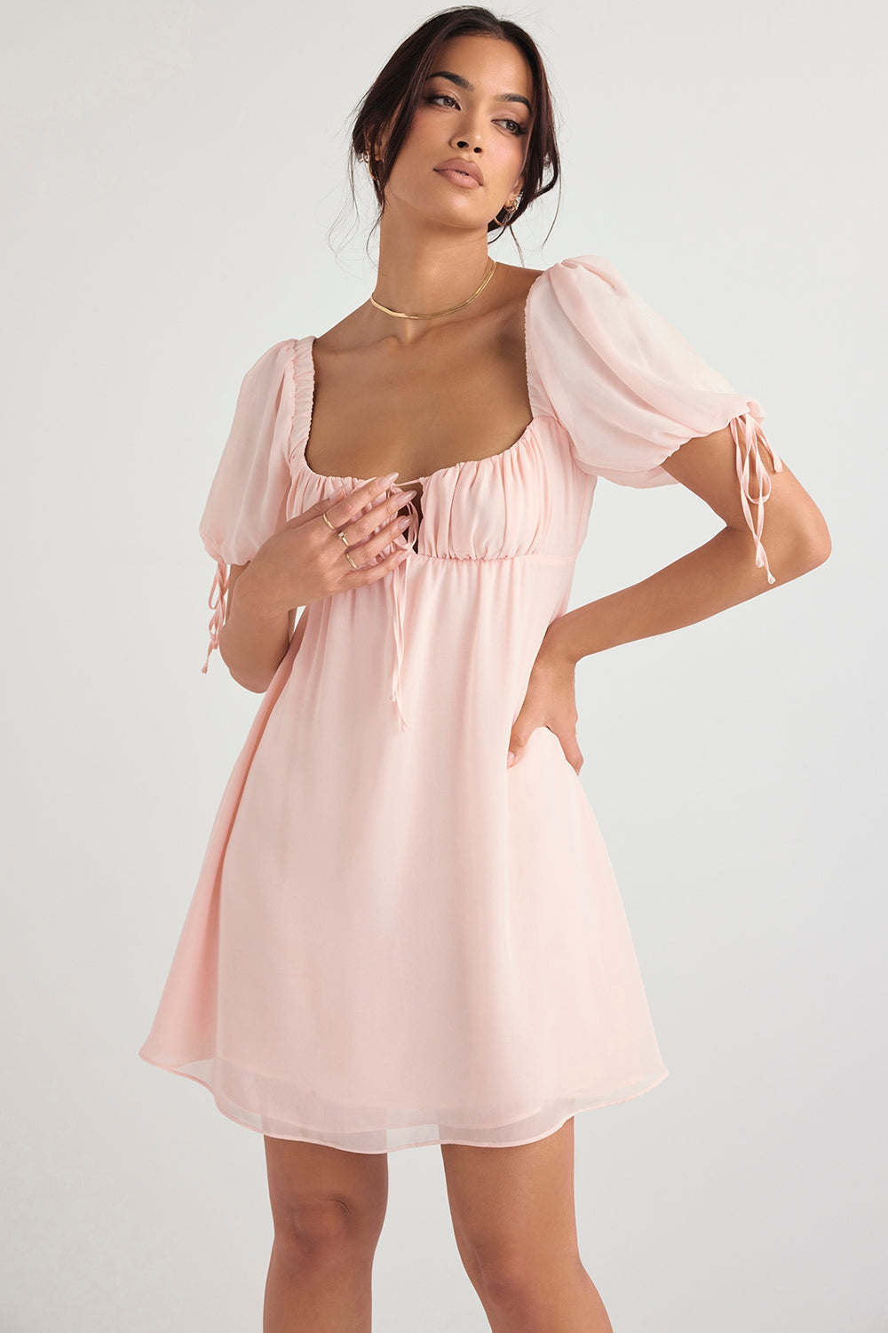 pink quartz mini dress - sale