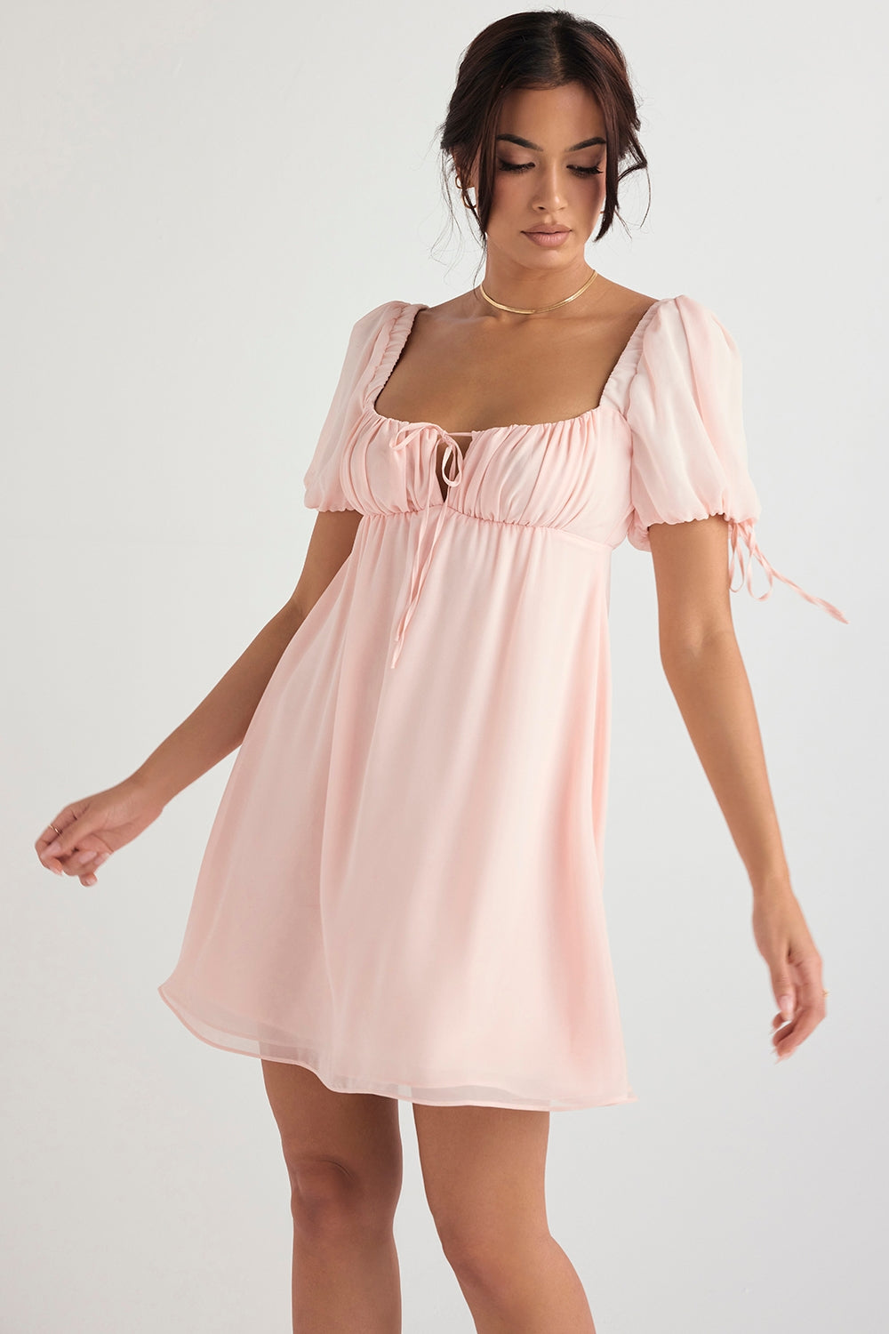 pink quartz mini dress - sale