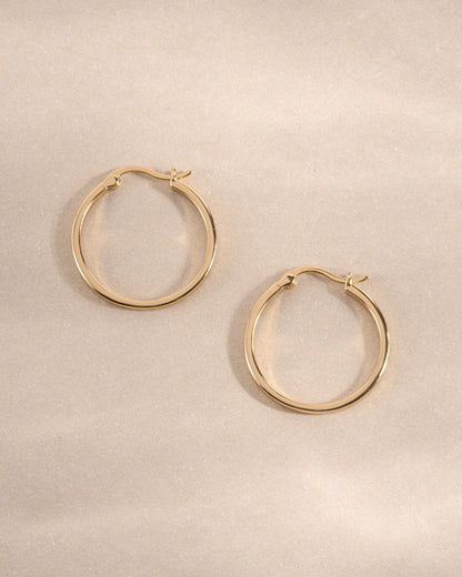 18mm Flat Hoops