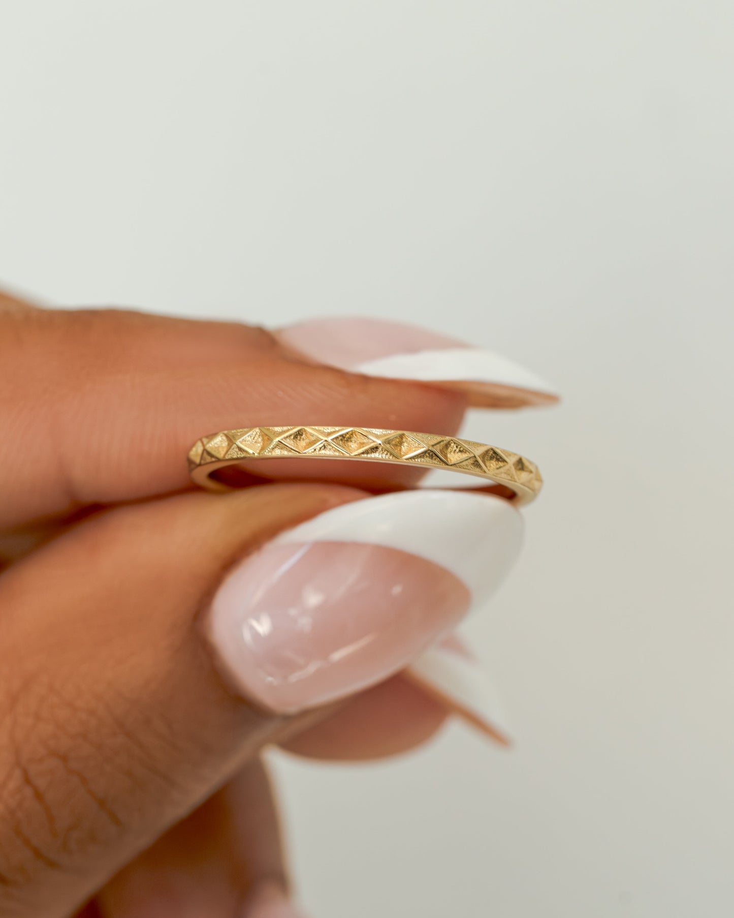 Simple Geometric Stacking Ring