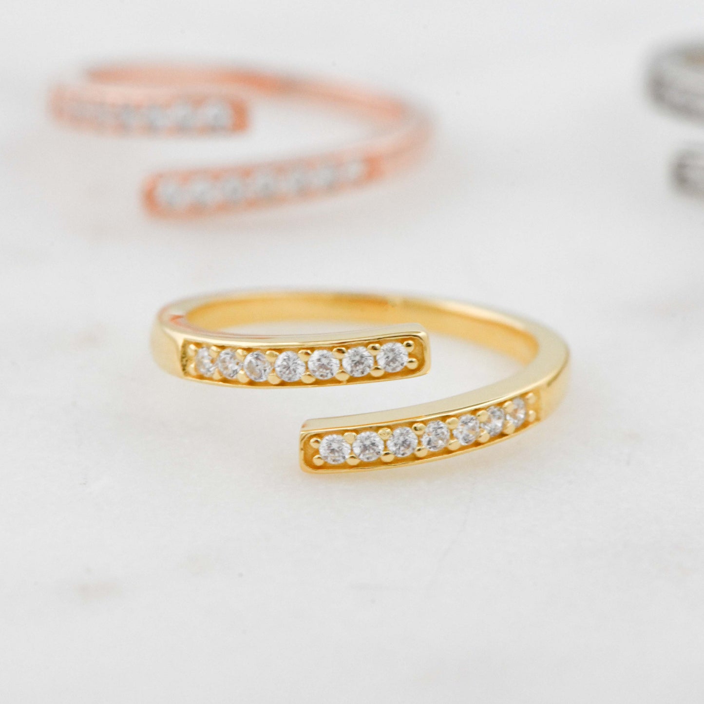 Spiral Studded Ring