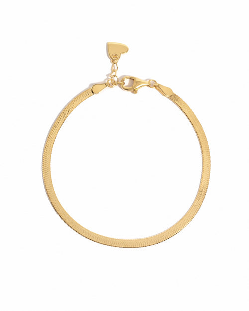 2mm Herringbone Bracelet