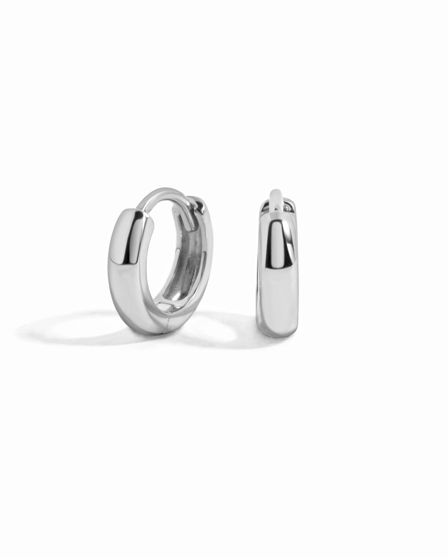 Minimalist Huggie Hoops
