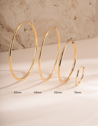 50mm Infinity Hoops
