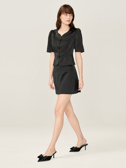 Lorelai Blouse in Black