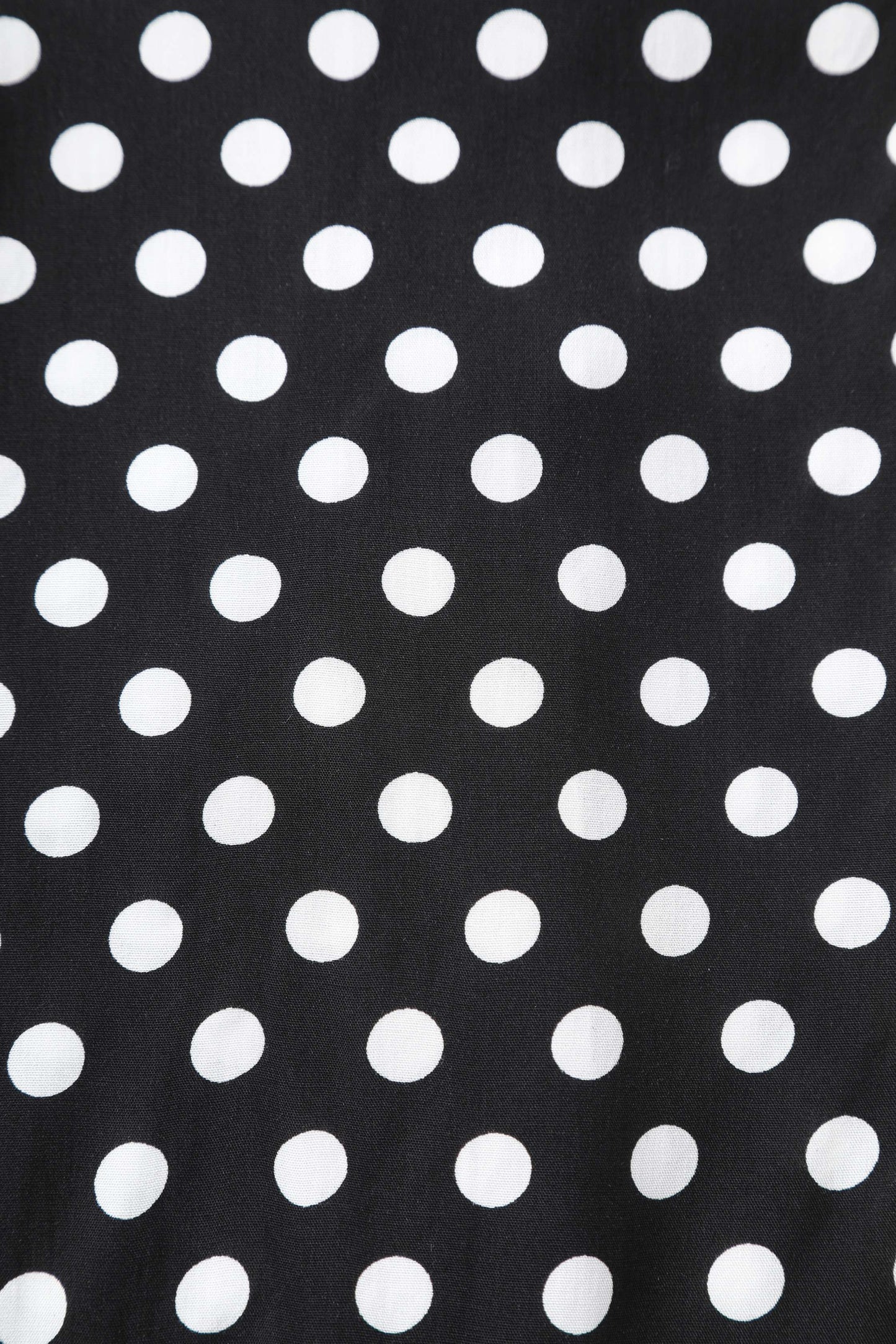 Margaret Polka Dot Long Sleeved Blouse In Black