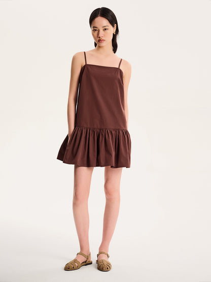 Meryl Dress in Chocolate