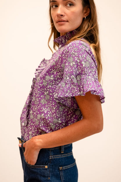 Vanessa Top in Provence Floral