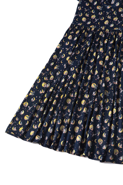 Billie Navy Blue Night Owl Dress