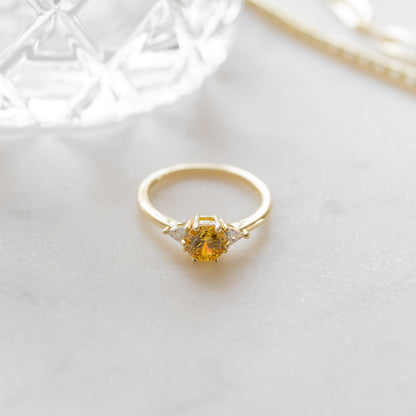 Canary Yellow Ring