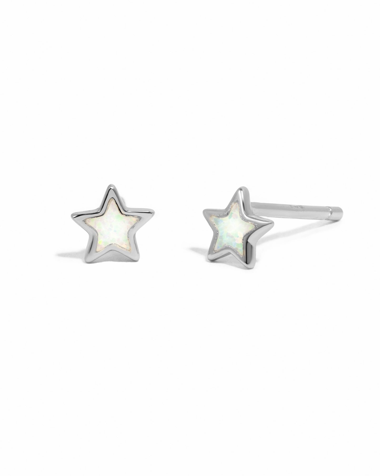 Opal Star Studs