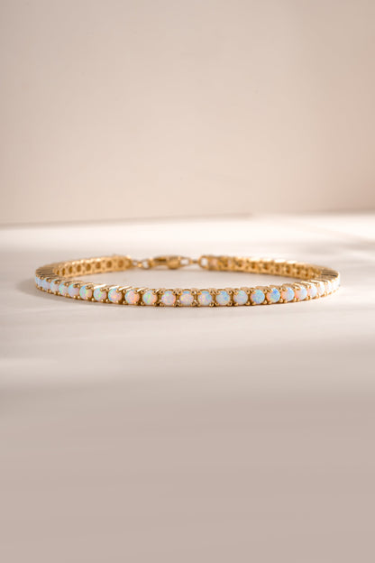 Opal Tennis Bracelet