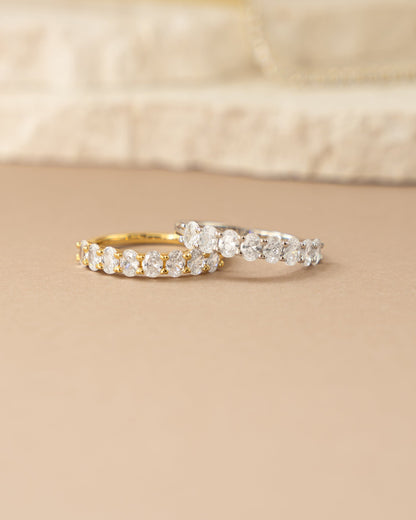 Oval Diamond Ring
