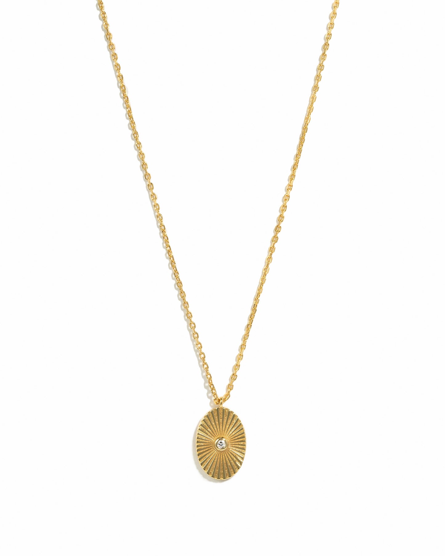 Oval Medallion Necklace