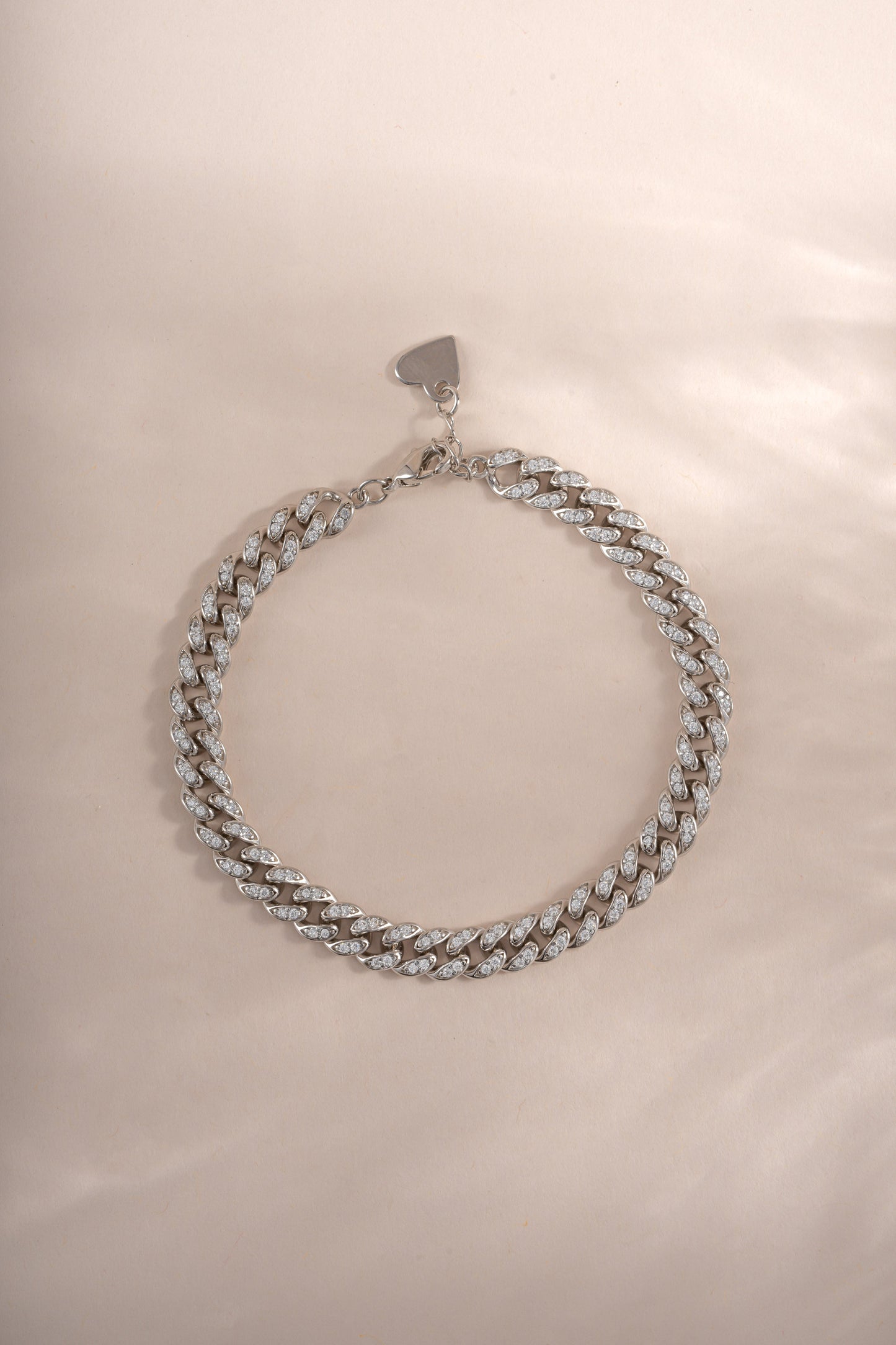 Pavé Chain Link Bracelet