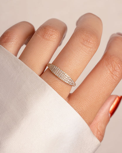 Pavé Signet Ring
