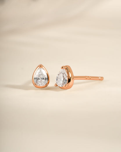 Tiny Pear Studs