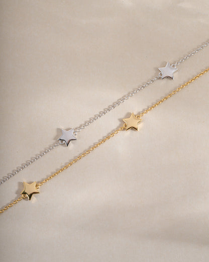 Plain Star Collar Necklace