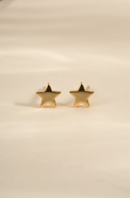 Plain Star Studs