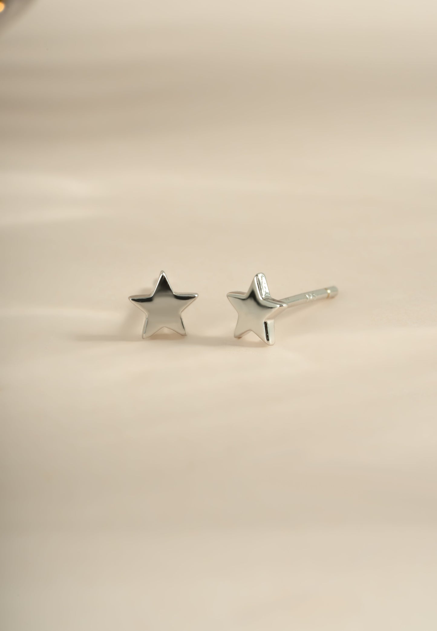 Plain Star Studs