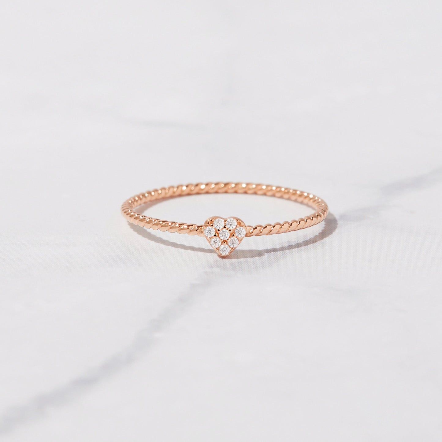 Dainty Heart Ring