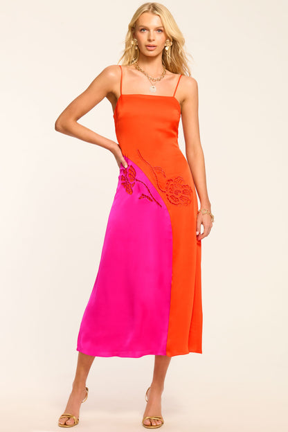 Jasmine Colorblock Maxi Dress