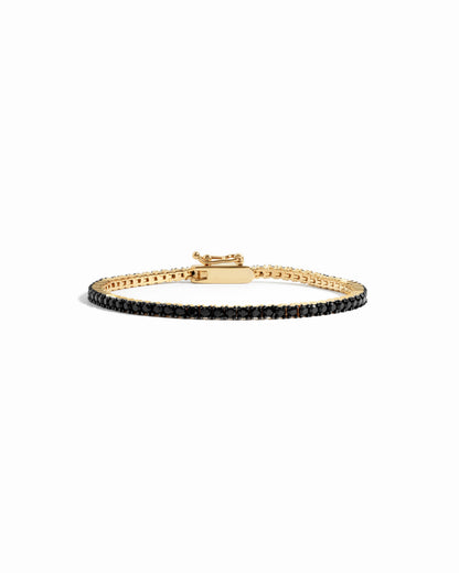 Black Tennis Bracelet