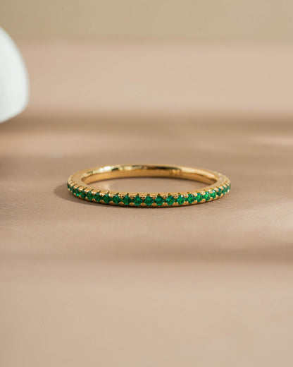 Emerald Eternity Ring