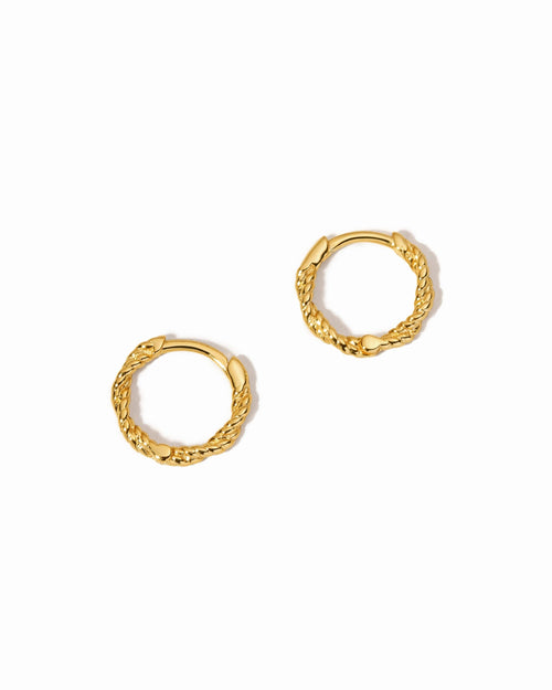 8mm Spiral Huggie