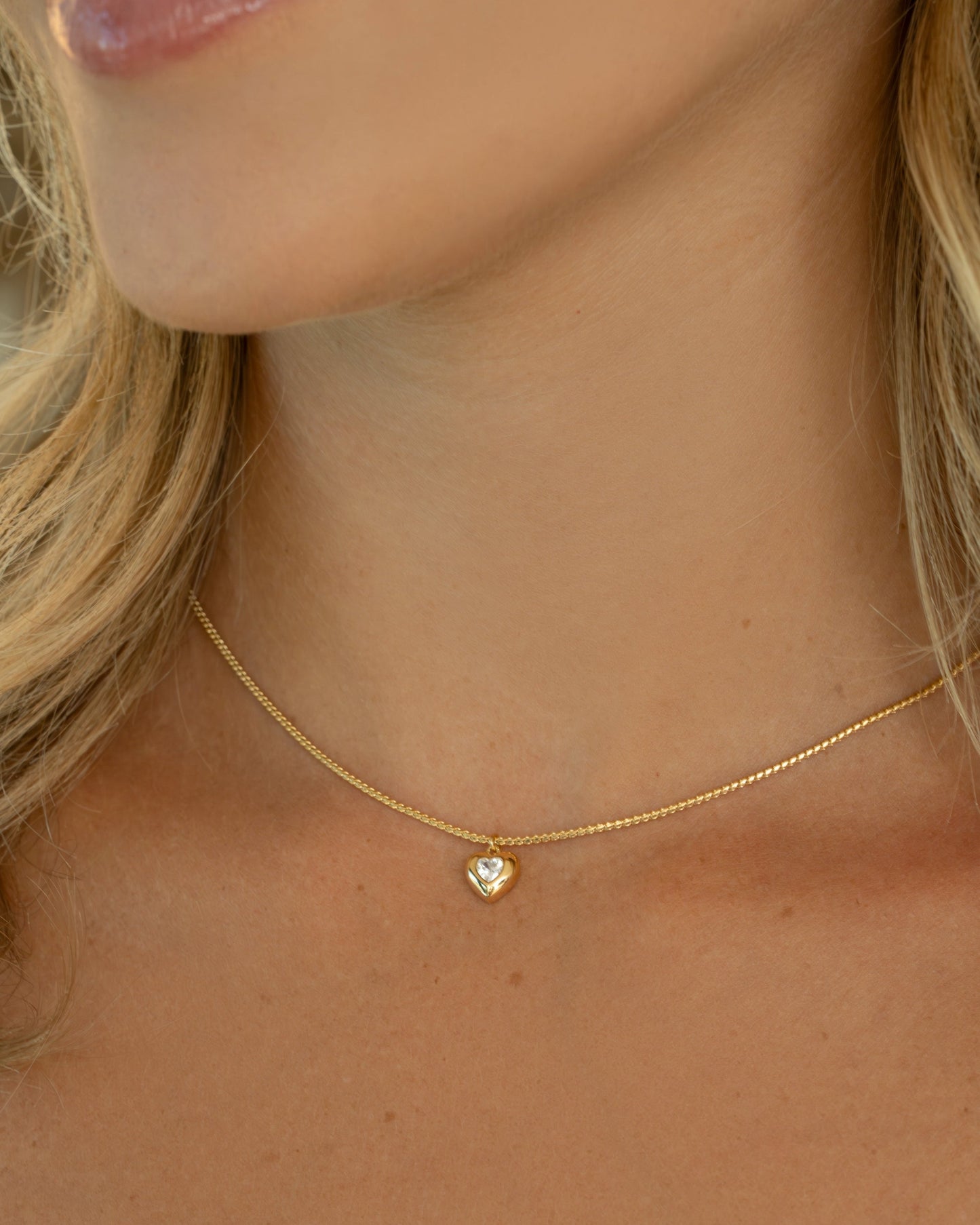 Stephy Heart Pendant Necklace