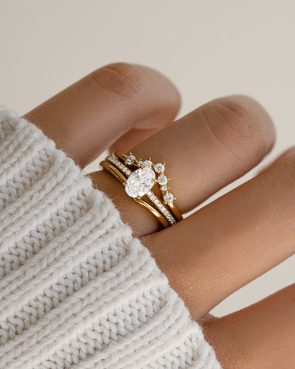 Oval Ring Set