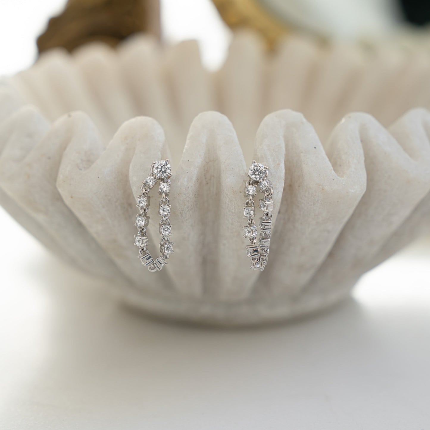 Tennis Chain Link Studs
