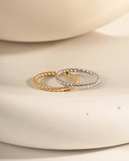 Thick Spiral Ring