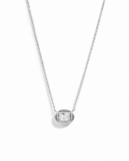 Valerie Bubble Bezel Necklace