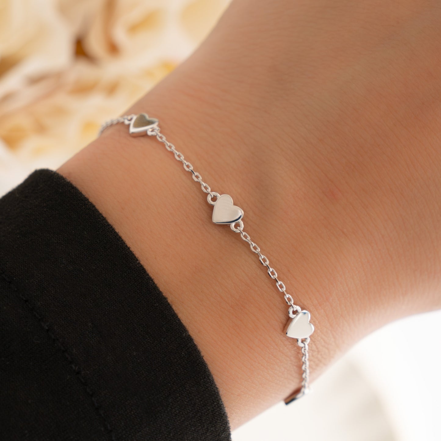 Heart Charm Bracelet