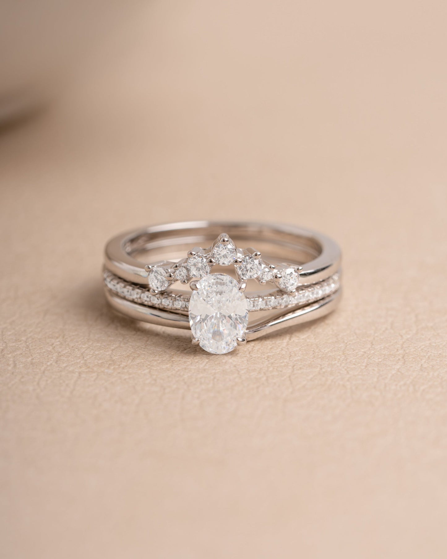 Oval Ring Set