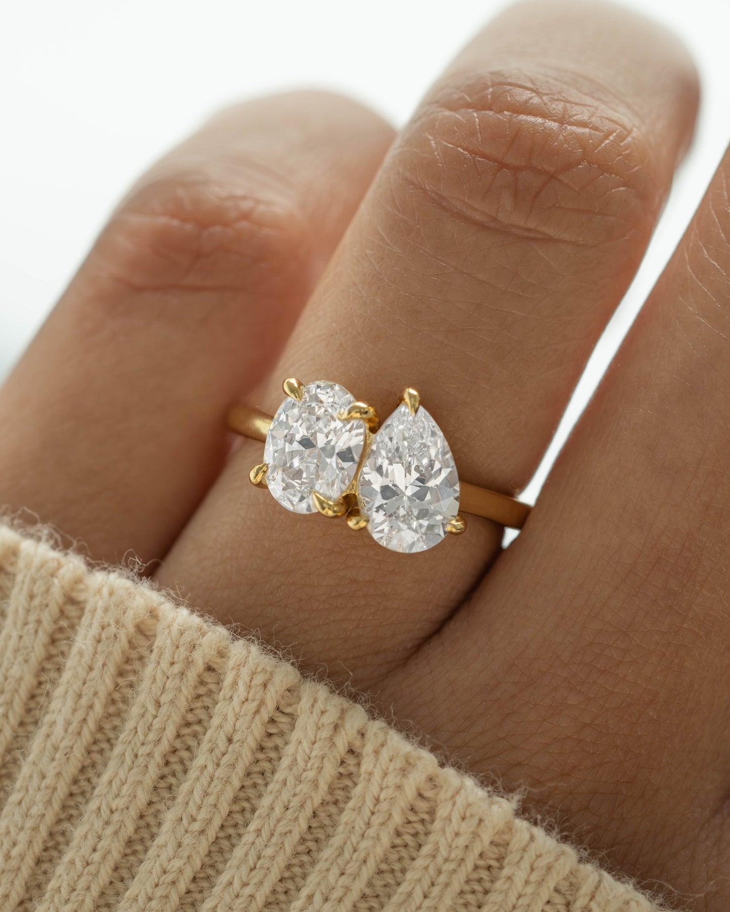 Oval Toi Et Moi Ring