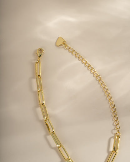 Square Paperclip Necklace