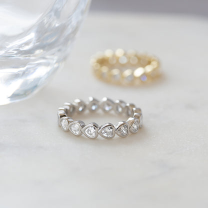 Eternity Heart Ring