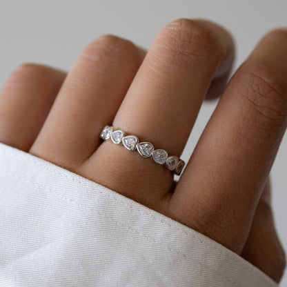 Eternity Heart Ring