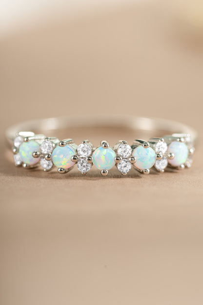 Opal Stephanie Stacking Ring