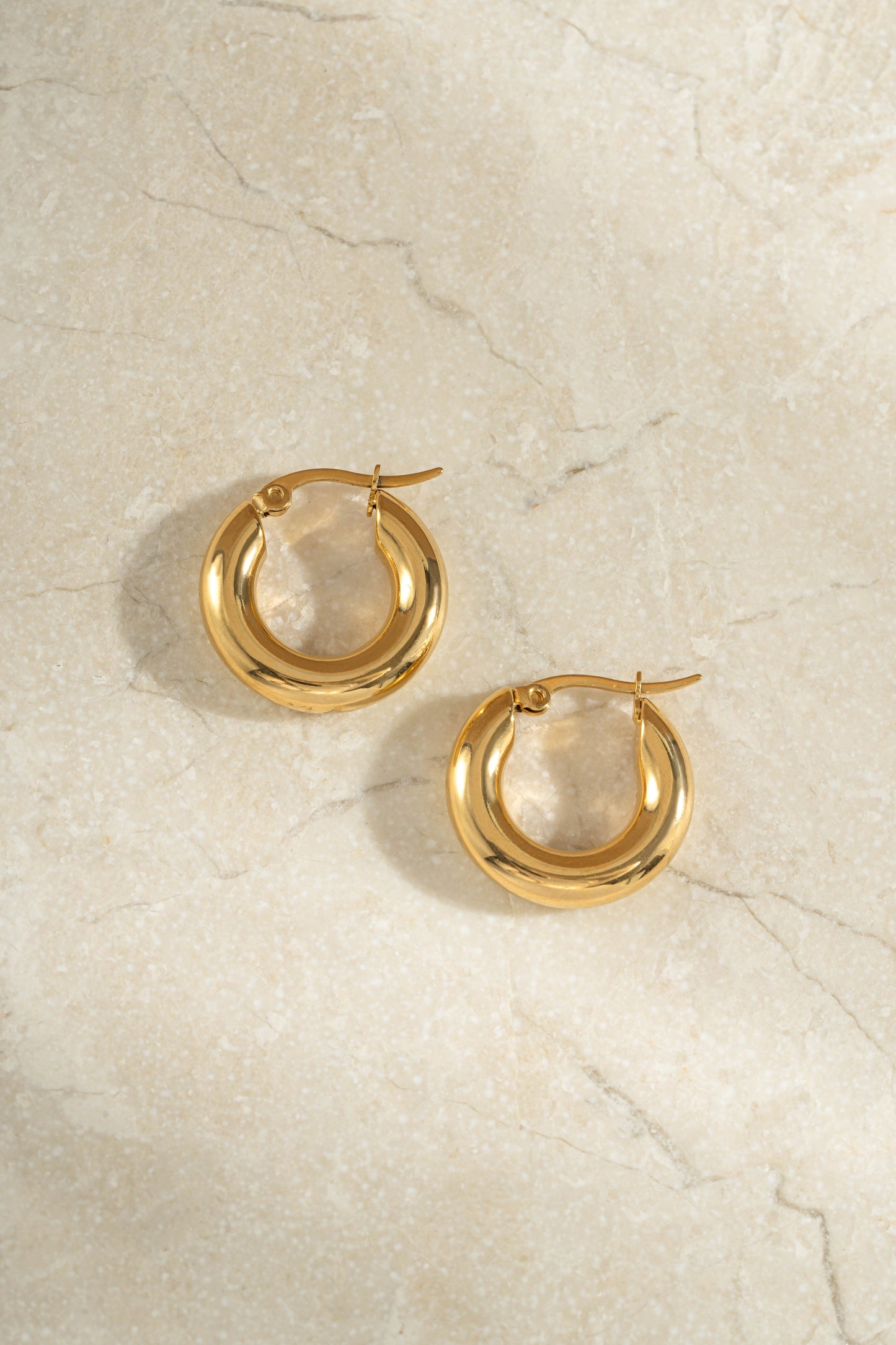 Paris 20mm Chunky Tube Hoops