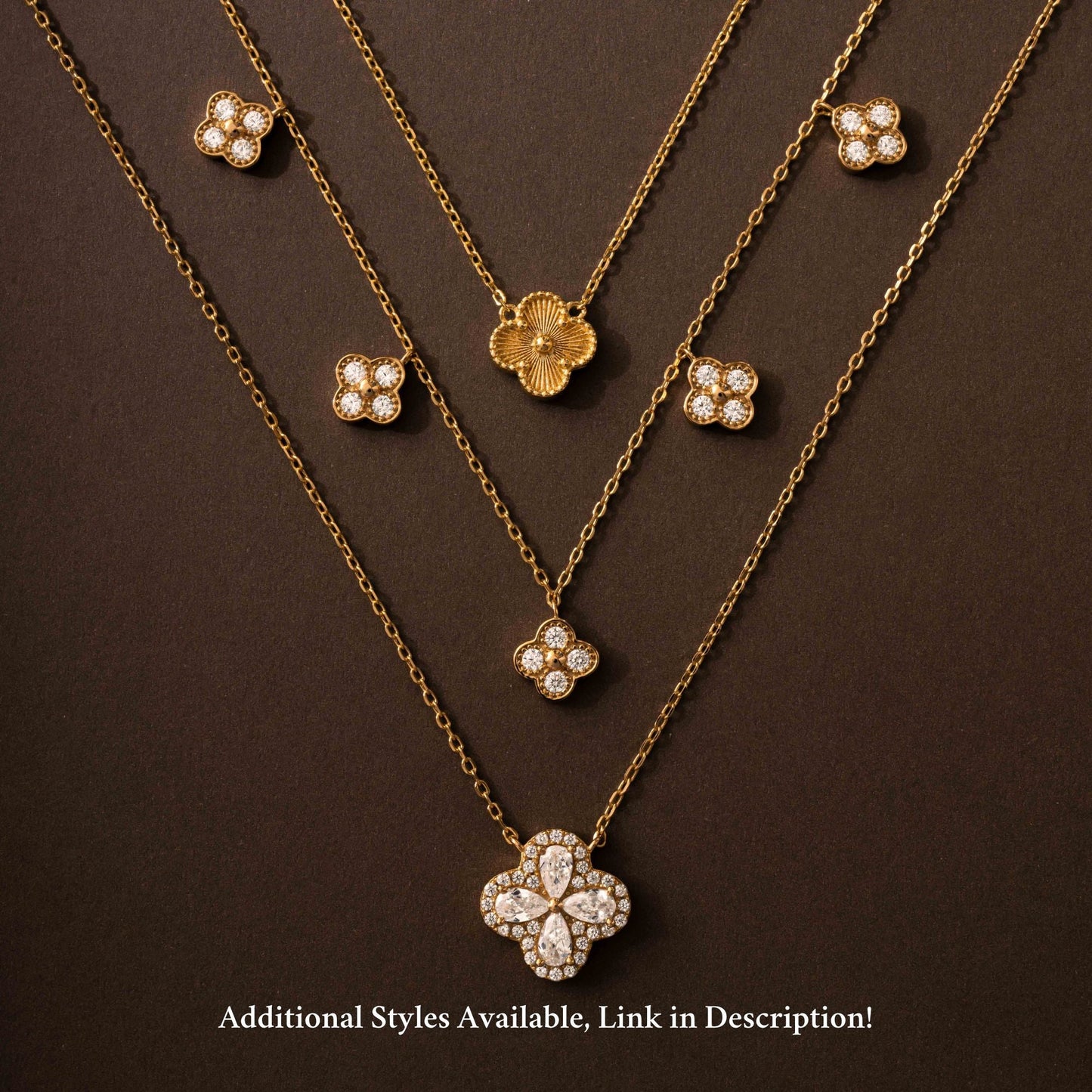 Ella Four Leaf Clover Necklace